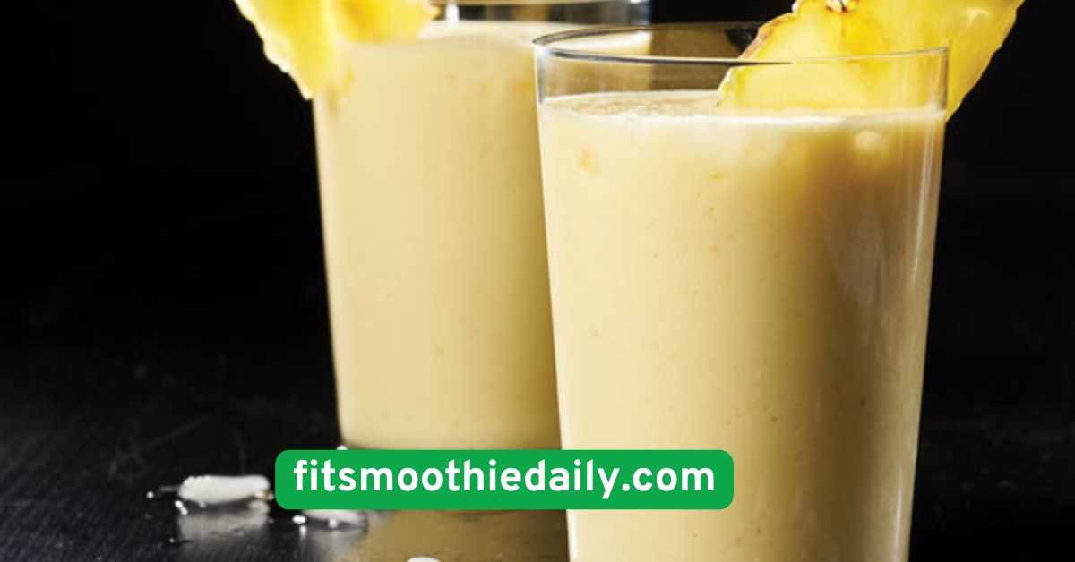 Ginger-Pineapple Gut-Soother Smoothie