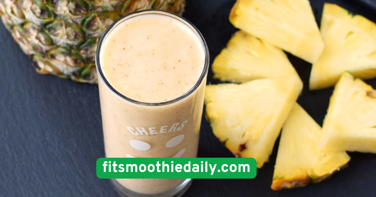 Pineapple Ginger Digestive Smoothie