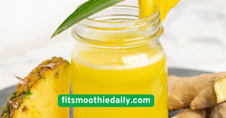 Pineapple-Ginger Morning Kickstart