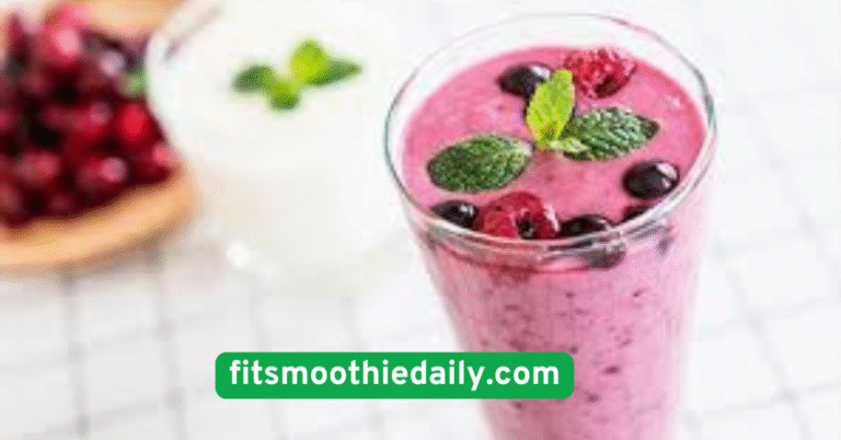 Radiant Berry Blast Smoothie