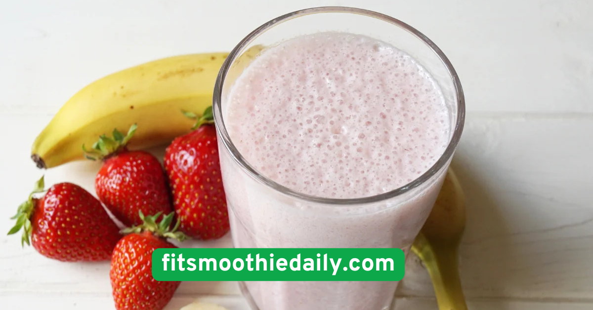 Strawberry Banana Bliss Smoothie