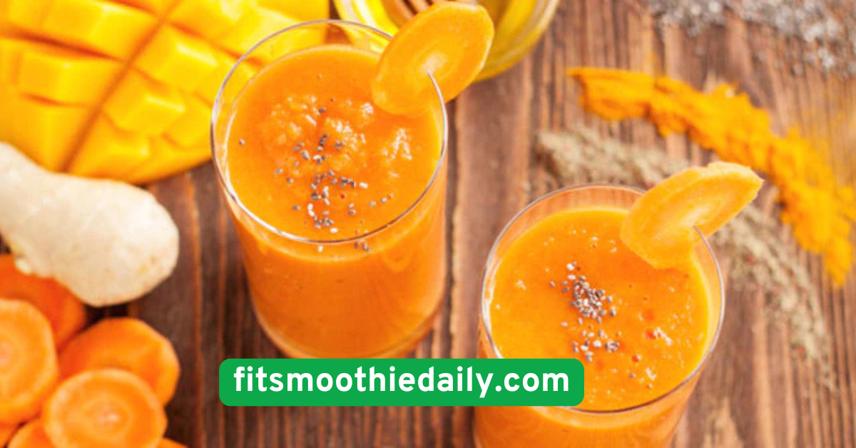 Tropical Carrot & Mango Glow Smoothie