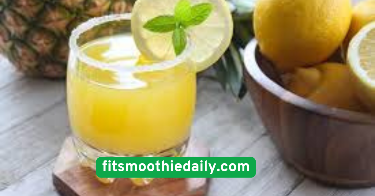 Tropical Pineapple-Ginger Smoothie
