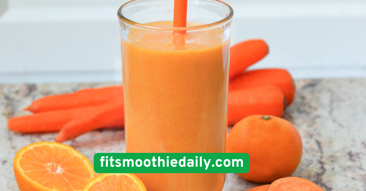 Carrot Orange Glow Smoothie
