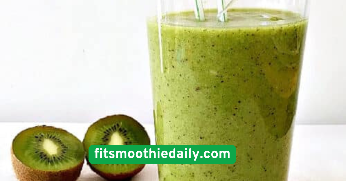 Kiwi Spinach Power Smoothie
