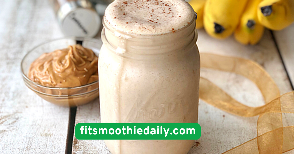 Creamy Peanut Butter Oat Smoothie