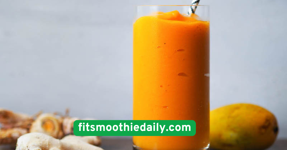 Mango-Turmeric Sunrise Smoothie
