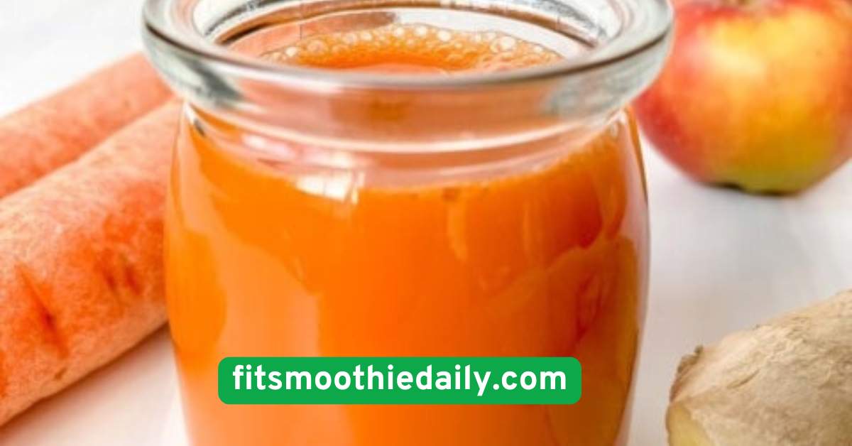 Carrot Apple Turmeric Glow Shot