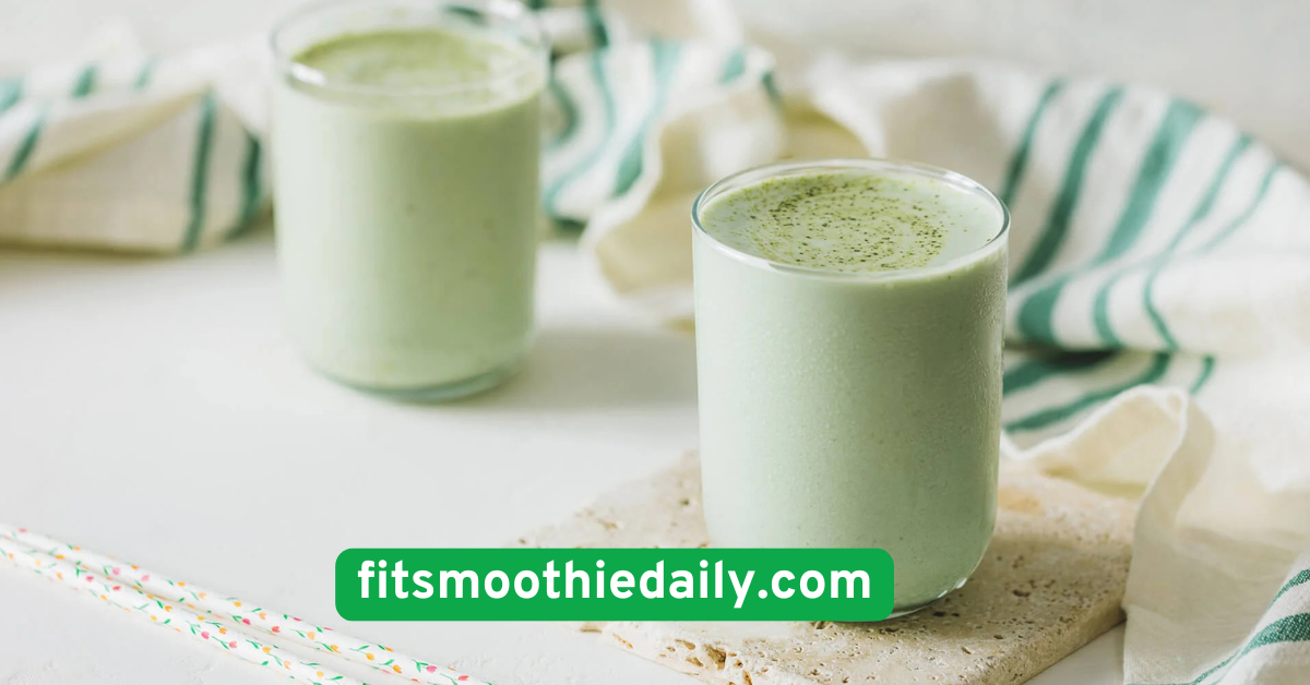 Matcha Green Tea Energy Smoothie