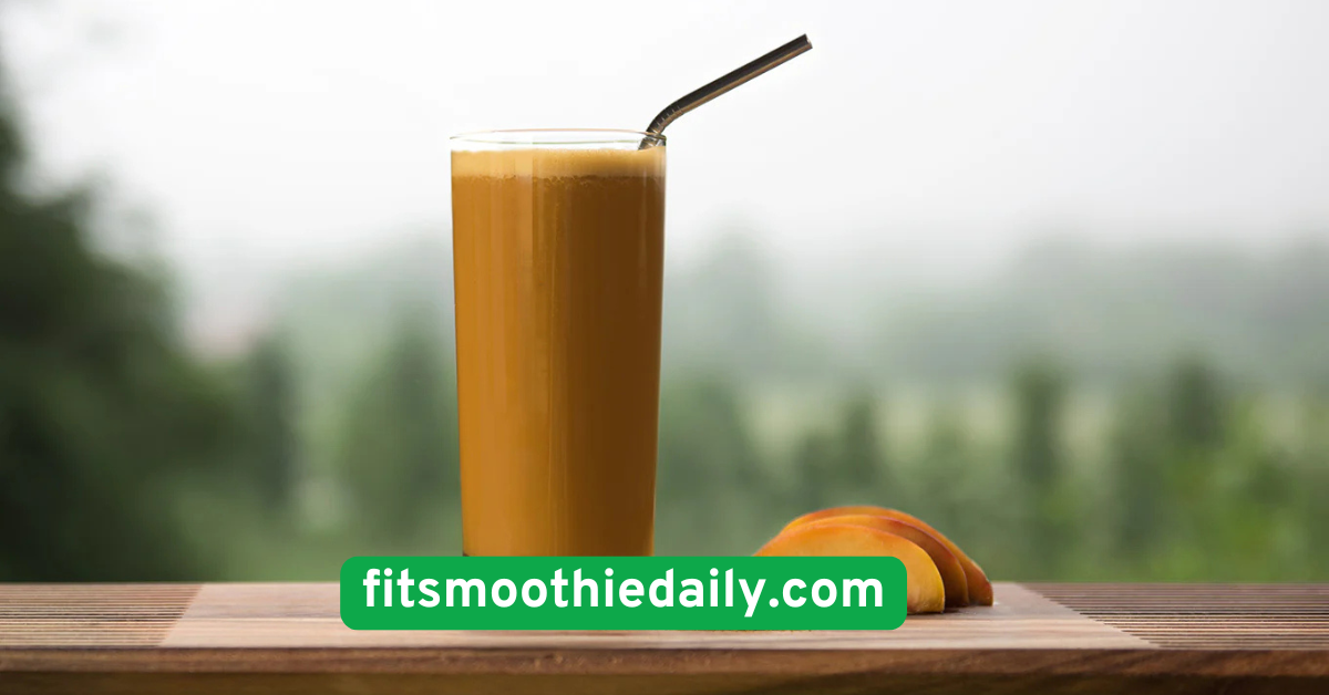 Peachy Keen Protein Smoothie