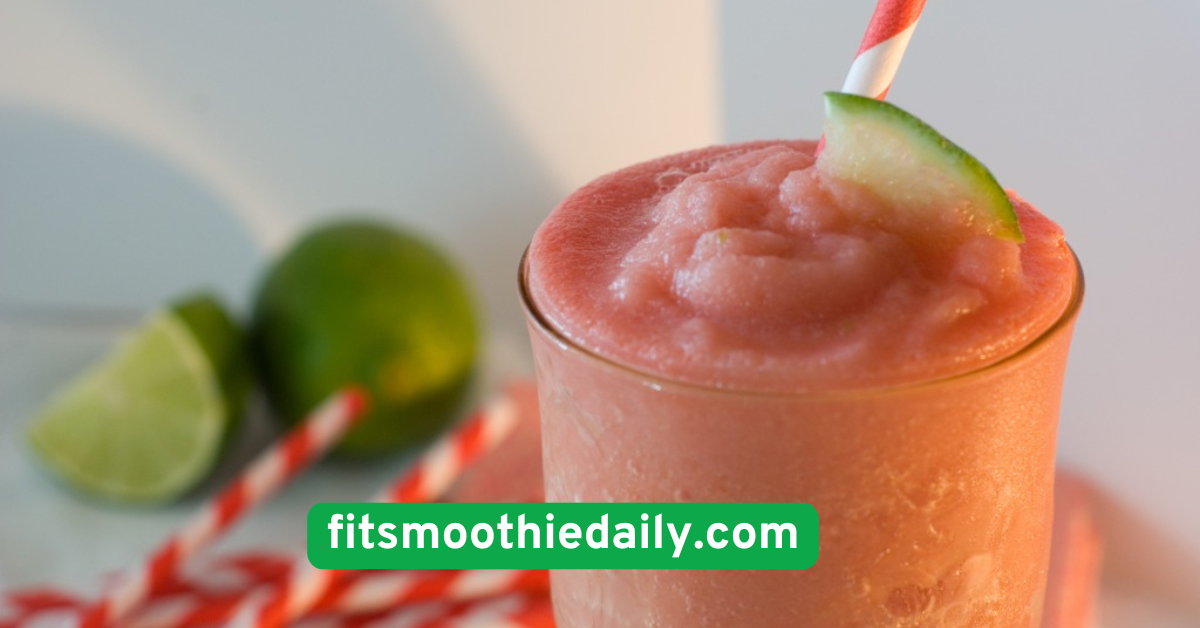 Watermelon Lime Slush Smoothie