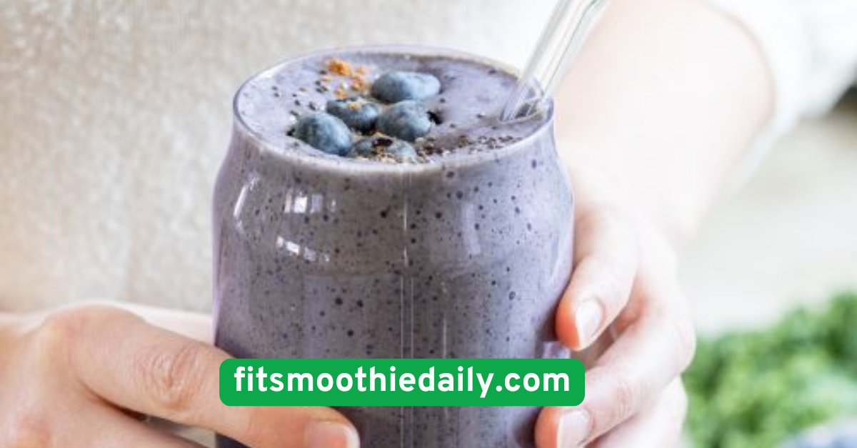 Blueberry Kale Superfood Smoothie