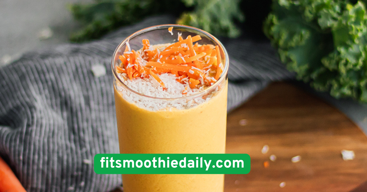 Carrot Coconut Smoothie