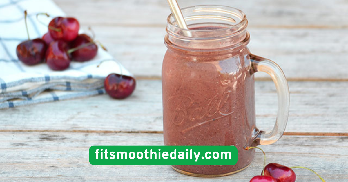 Cherry Almond Recovery Smoothie