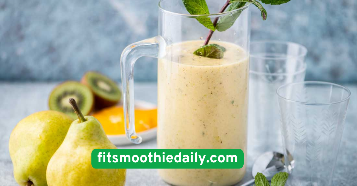 Pear Ginger Gut Health Smoothie