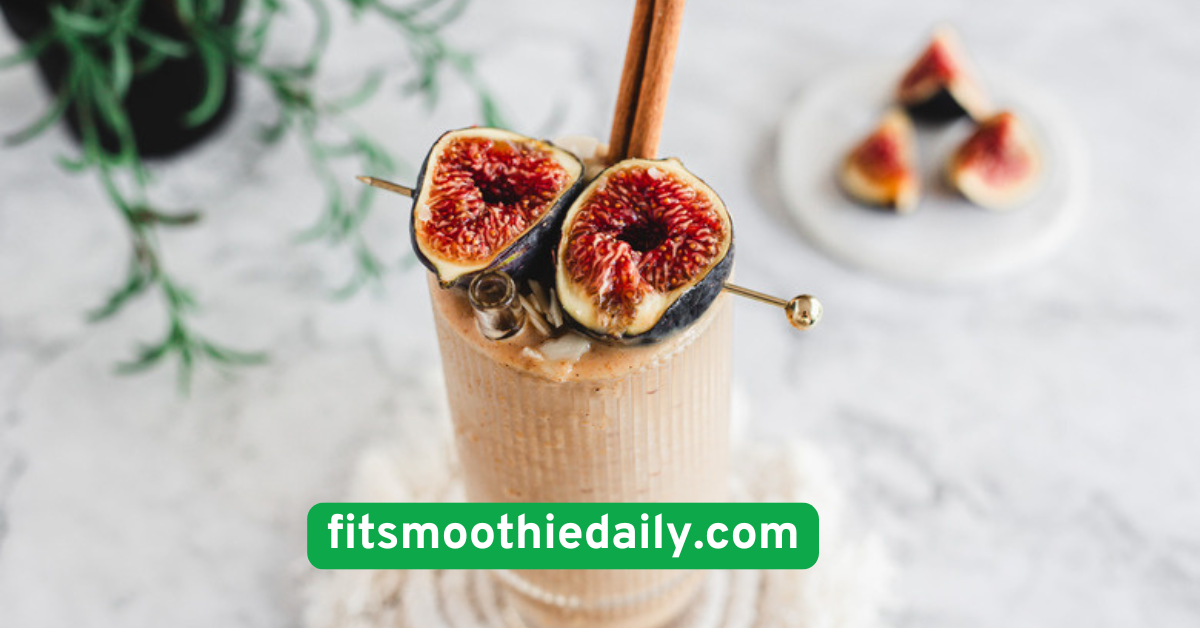Vanilla Fig Energizer Smoothie