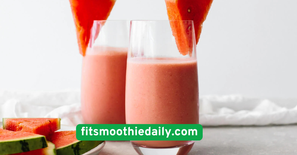Watermelon Mint Hydration Smoothie