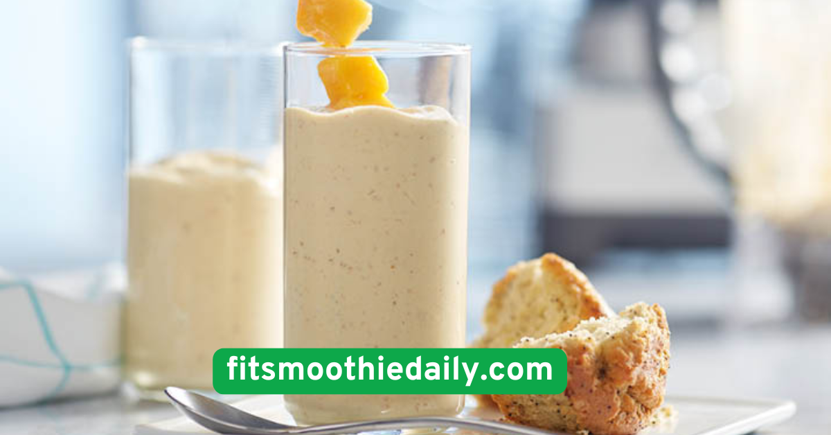 Mango Coconut Cream Smoothie