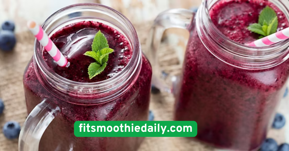 Berry Antioxidant Boost Smoothie