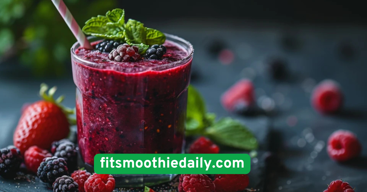 Berry Blast Antioxidant Smoothie