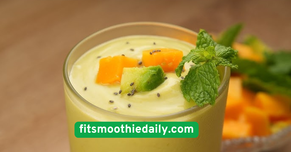 Creamy Avocado Mango Smoothie