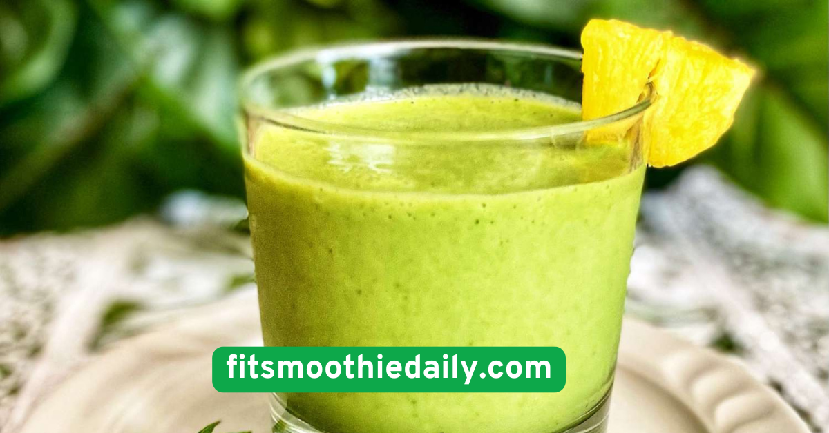 Spinach Pineapple Detox Blend