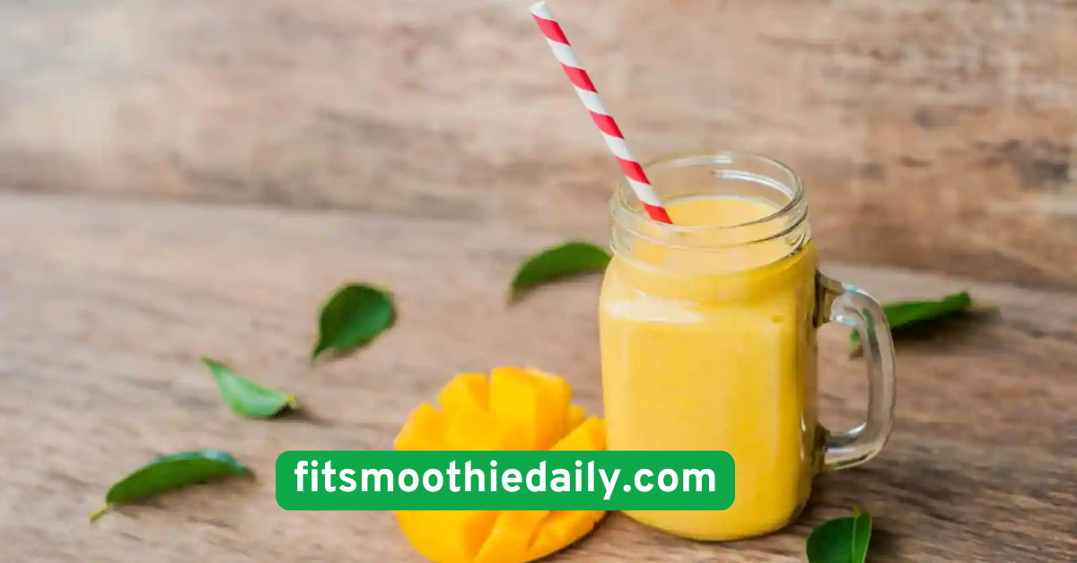 Tropical Mango-Coconut Refresher