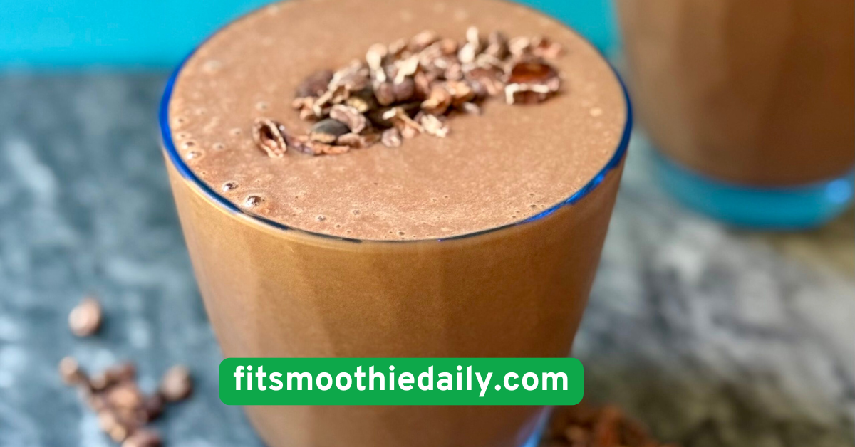 Chocolate Peanut Butter Power Smoothie