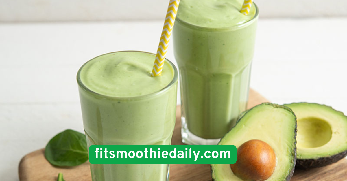 Creamy Avocado Matcha Smoothie