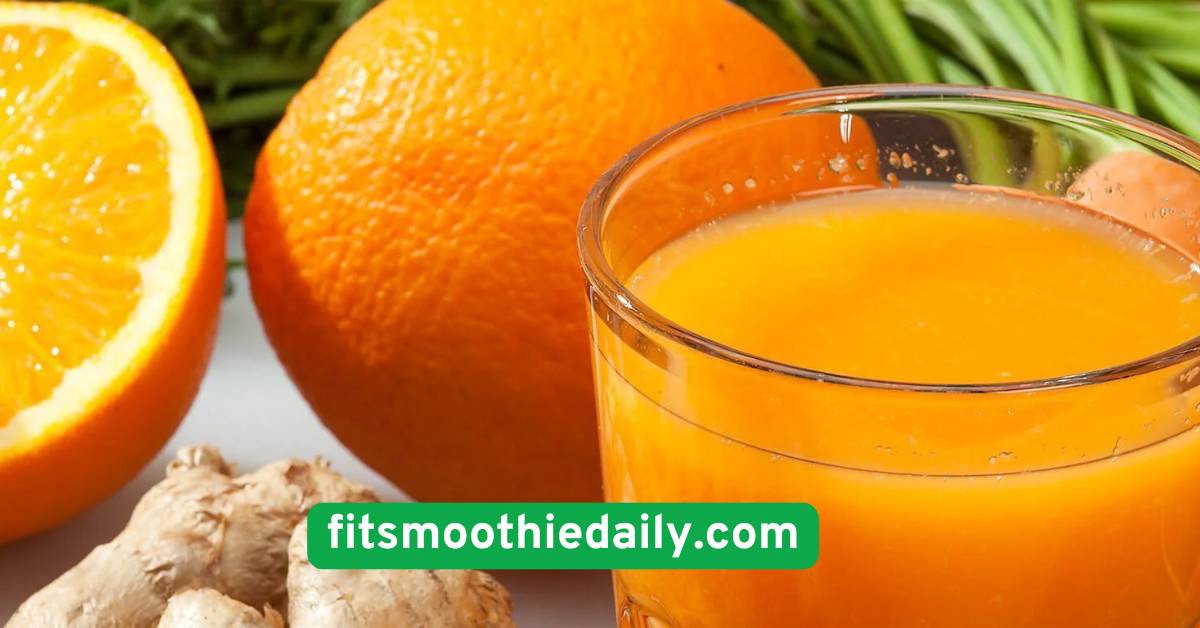Carrot Citrus Zing Smoothie