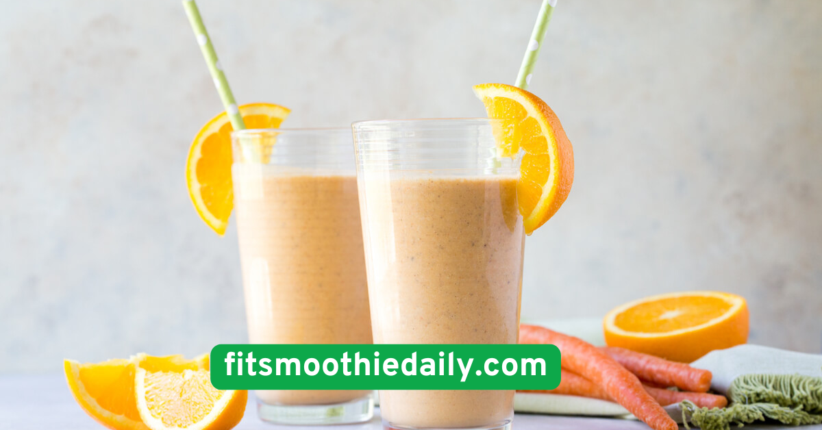 Carrot-Orange Enzyme Smoothie