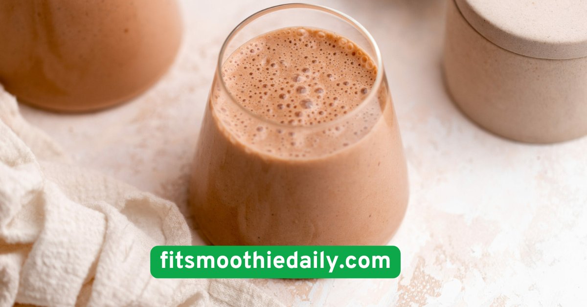 Creamy Mocha Morning Smoothie