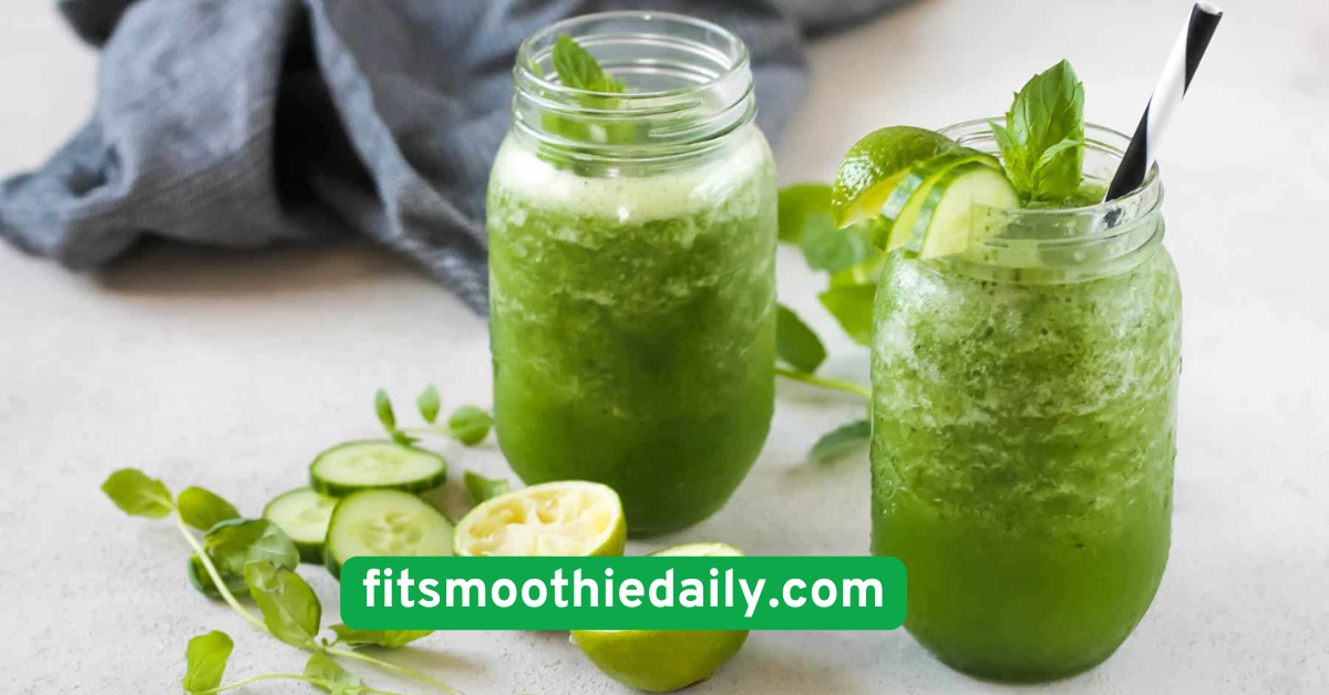 Cucumber Mint Hydration Smoothie