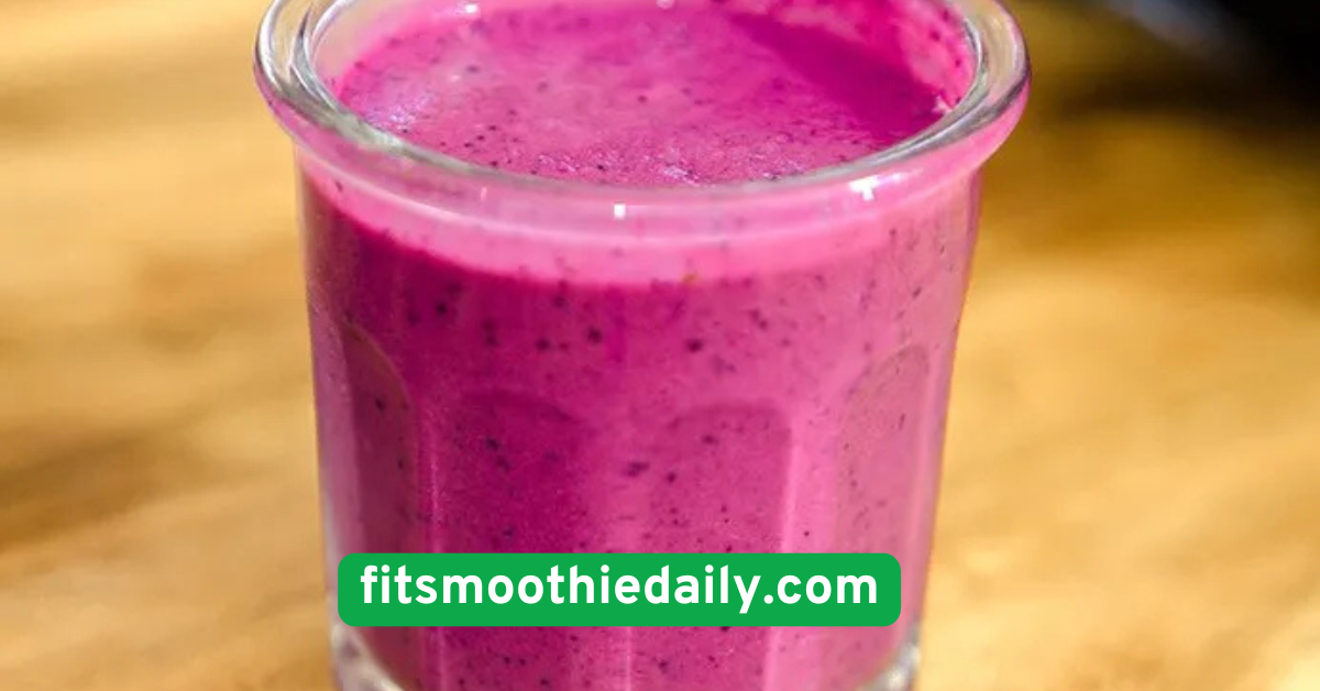 Blueberry Beet Power Smoothie