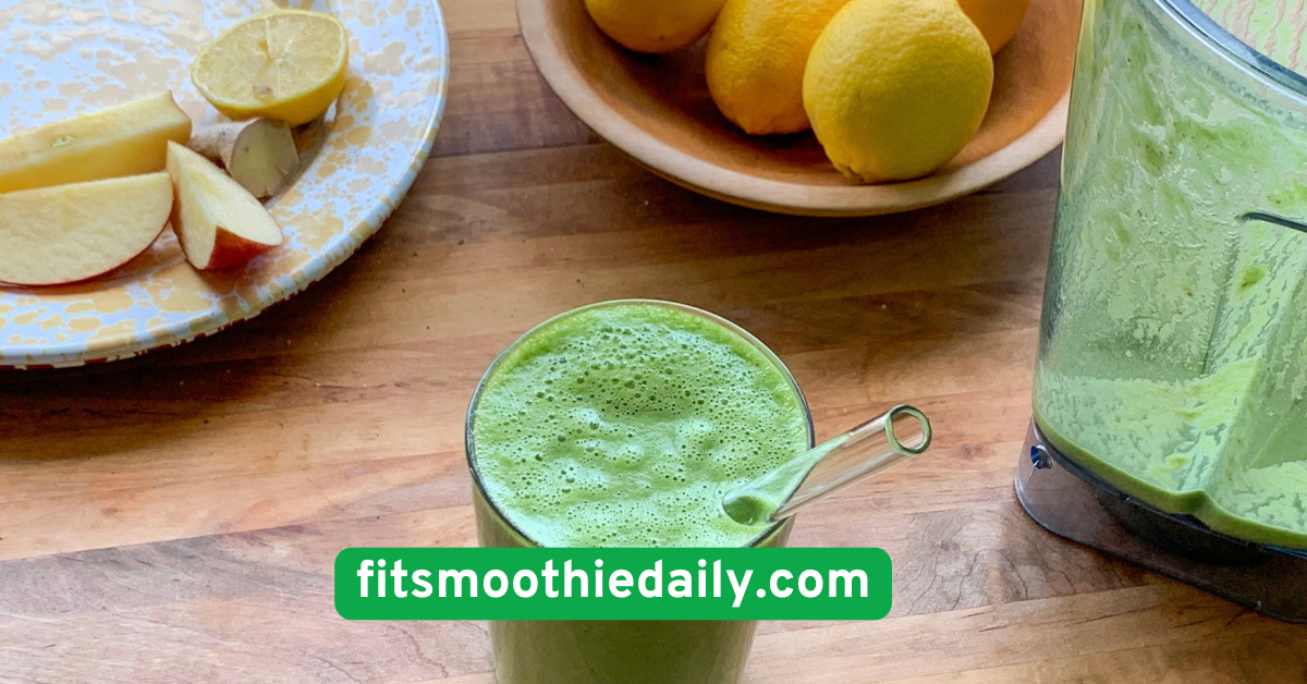 Lemon Ginger Green Smoothie