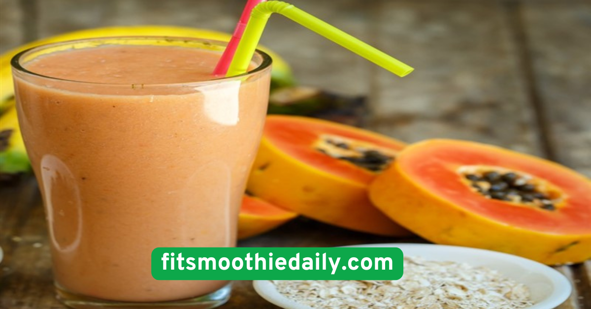 Papaya-Enzyme Smoothie