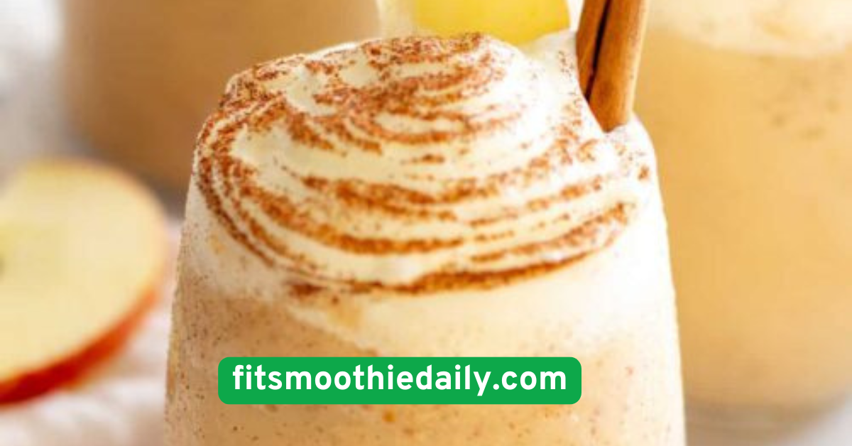 Spiced Apple Pie Smoothie