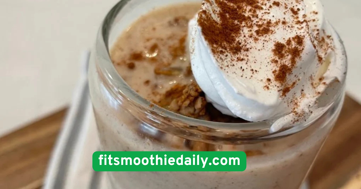 Cinnamon Roll Smoothie
