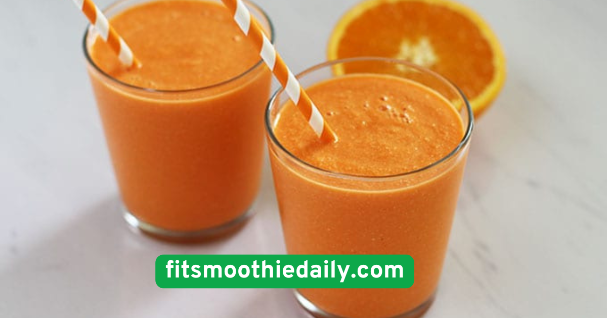 Orange Sunrise Smoothie